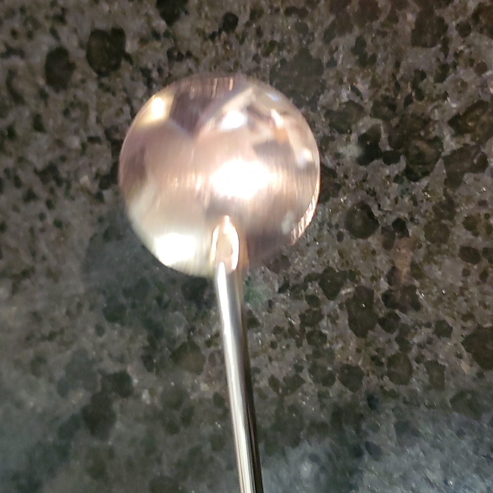☆RARE FIND☆ ELLA L. CONE Sterling Silver Antique Bar Stir Spoon (stamped) - Picture 2 of 9